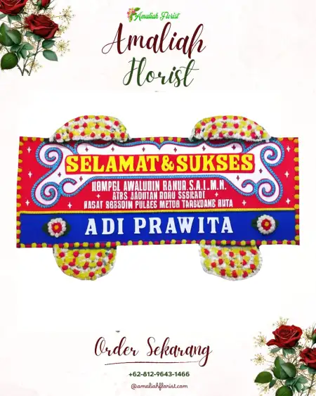 Papan Bunga Ucapan Selamat Selanbawak